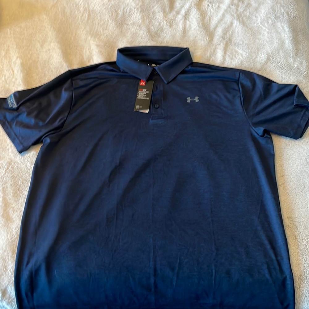 Men’s Under Armour Playoff Polo 2XL NWT